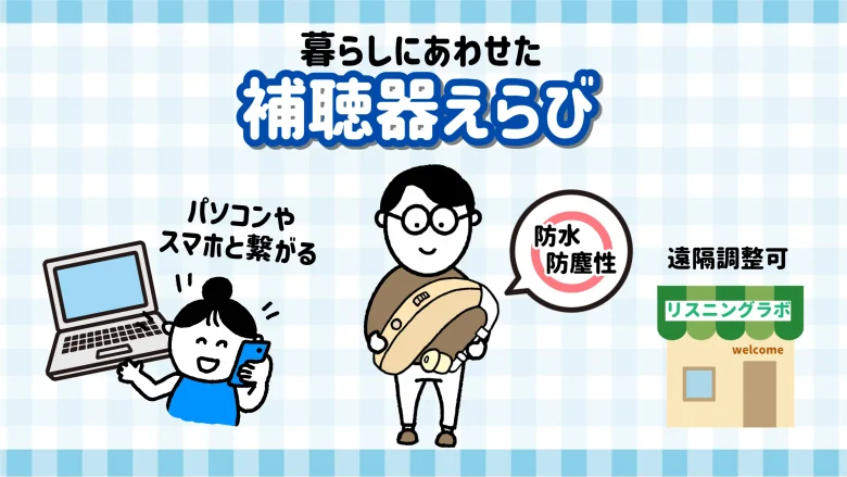 50万円台 補聴器 生活 選び方