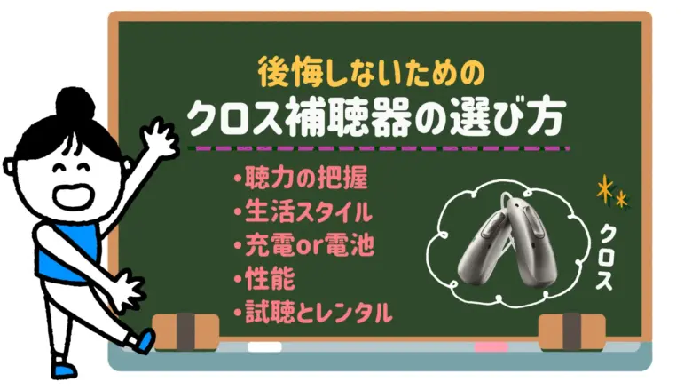 クロス補聴器 選び方