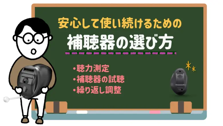 目立たない 補聴器 選び方