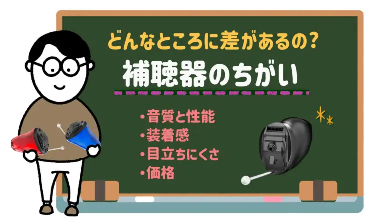 目立たない補聴器 選び方