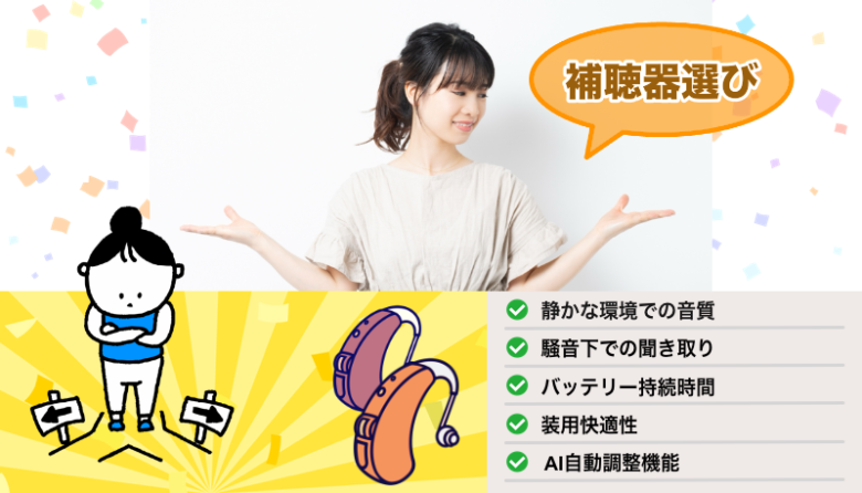 補聴器 選び方