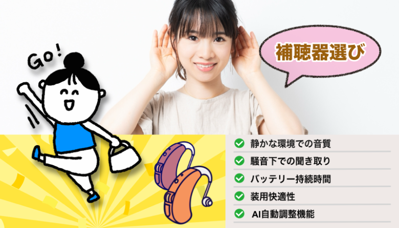 RIC補聴器 選び方