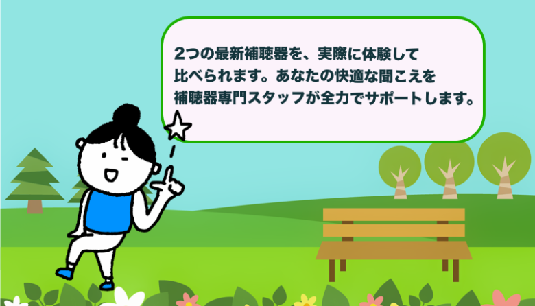 リサウンドビビアとユニトロンモクシーVRの試聴