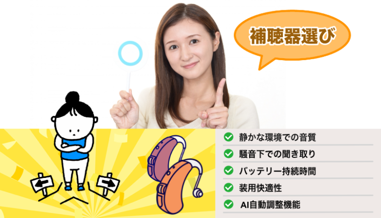 補聴器 選び方
