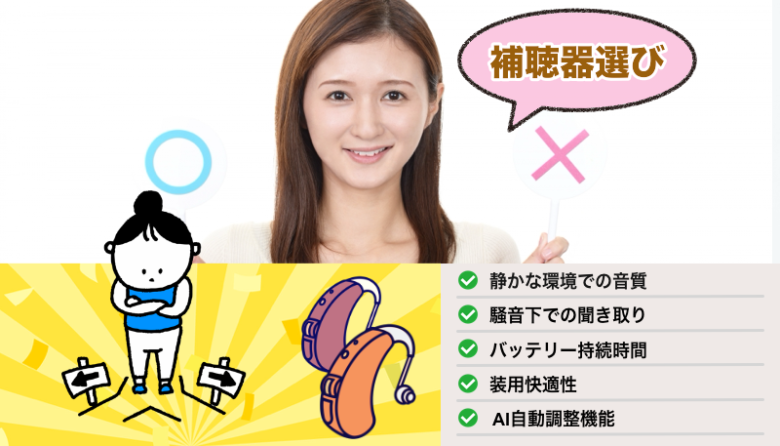 補聴器 選び方