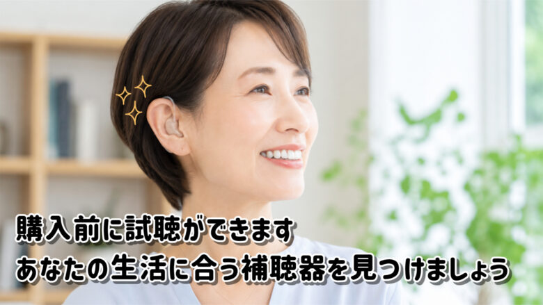 補聴器 試聴 無料