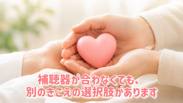 片耳難聴 クロス補聴器 選択