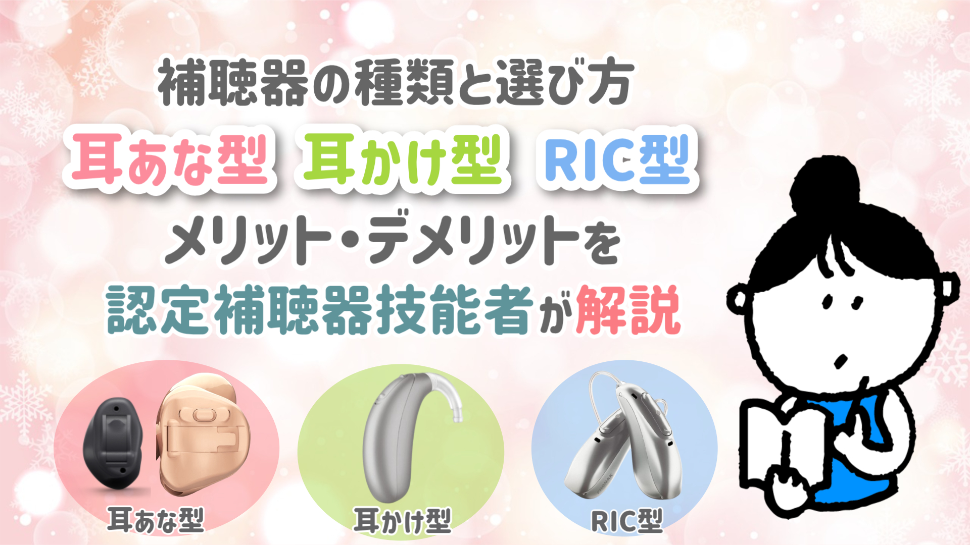 補聴器 種類 選び方