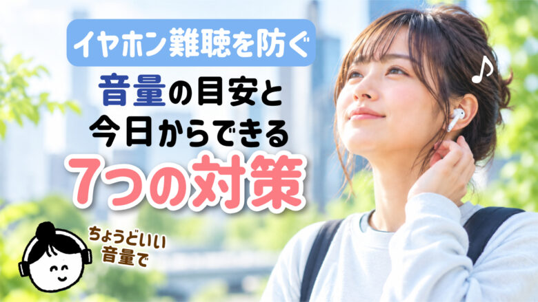 イヤホン難聴 対策